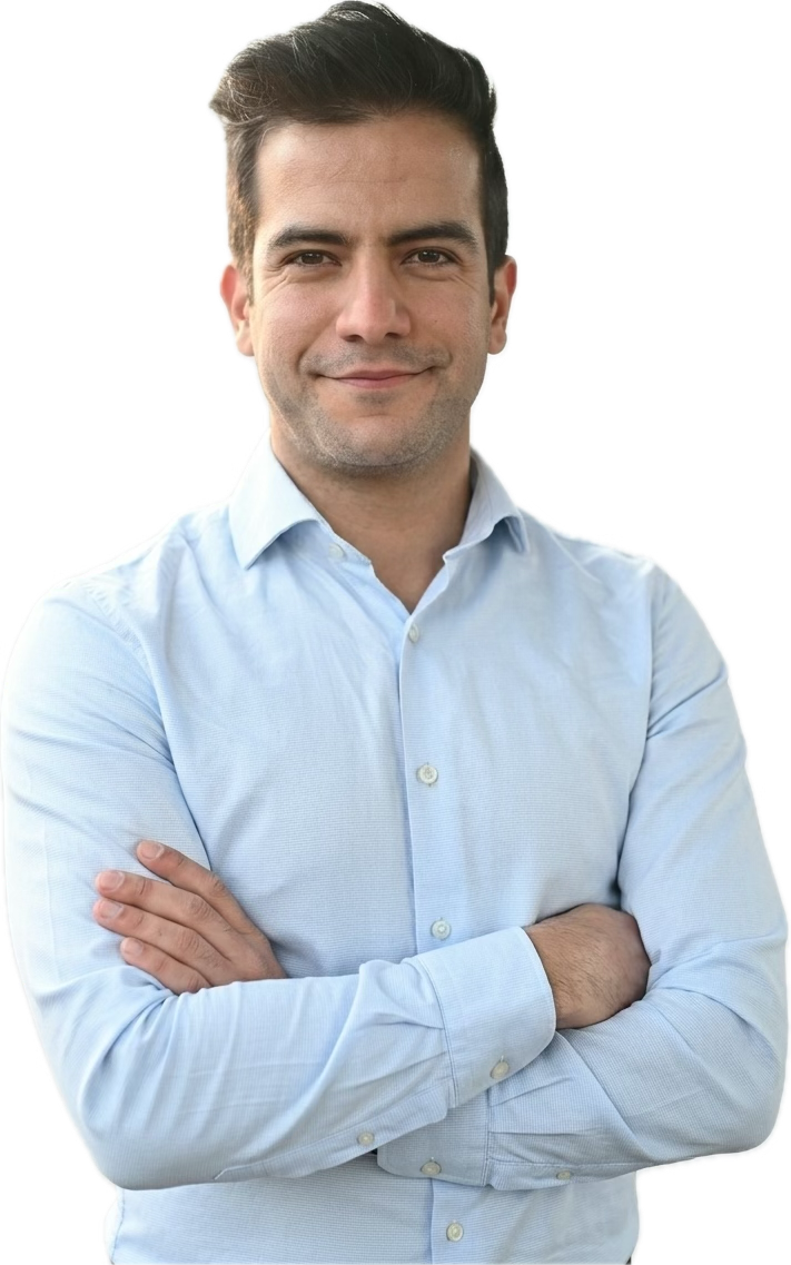 Porträt von Abed Naseri Douraki